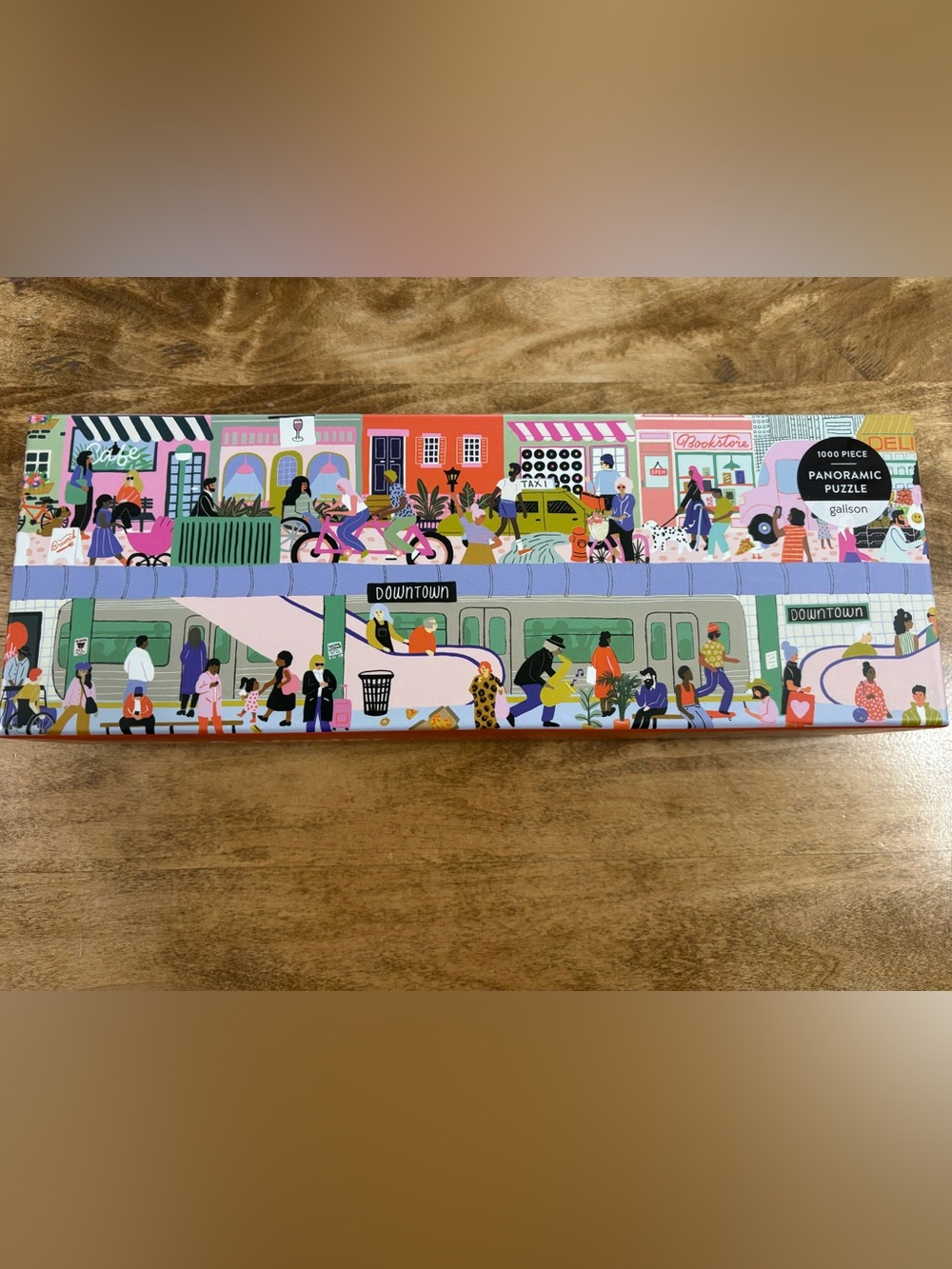 Over & Under 1000 piece puzzle by Galison